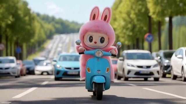 Лабу Лабубу игрушка Пушка песенка для малышей мультфильм для детей веселая песня мультик