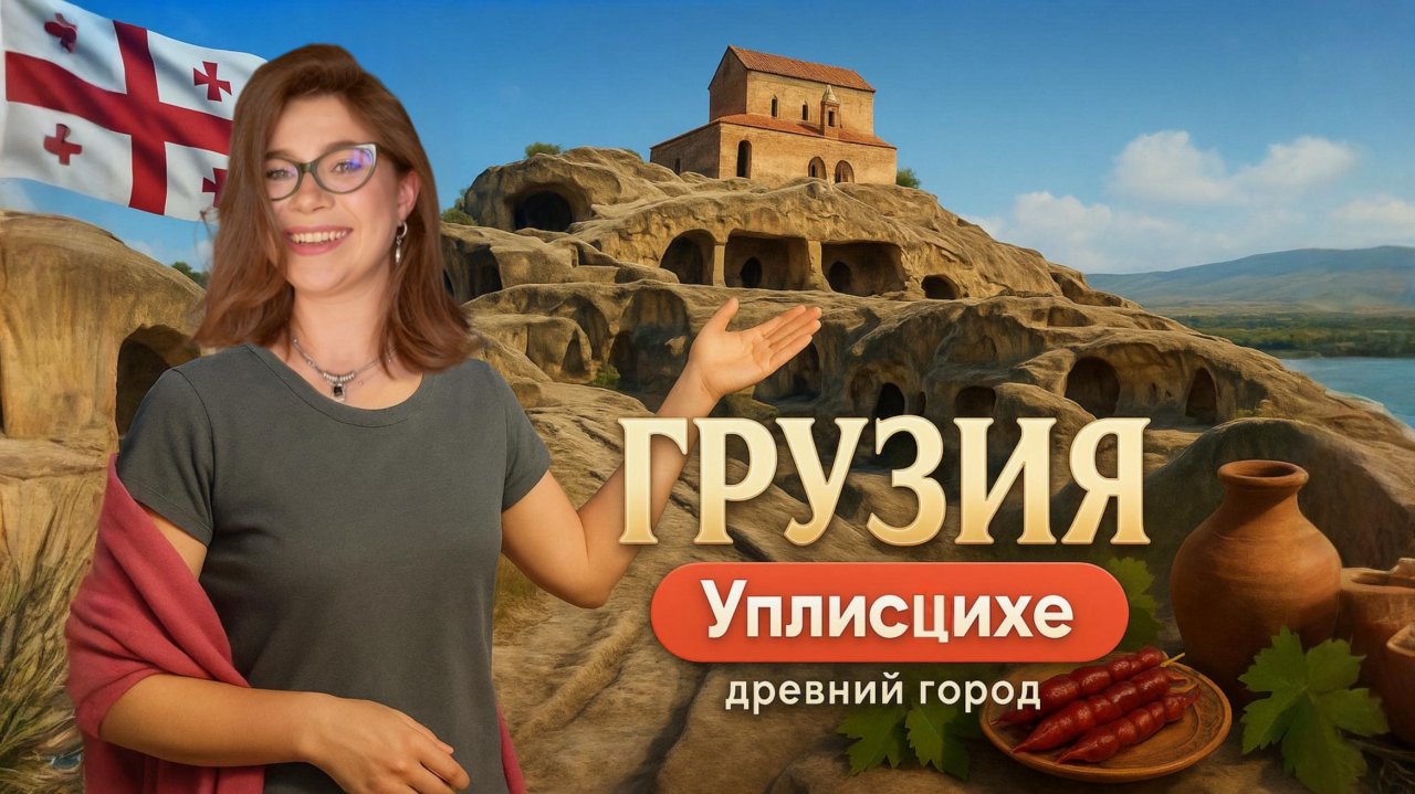 ПУТЕШЕСТВИЕ В ГРУЗИЮ🇬🇪| Древний город Уплисцихе