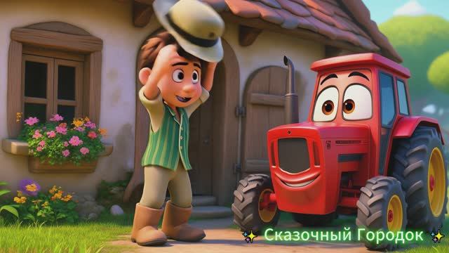 Детский мультик про Веселого трактора 🚜 Мультик для детей