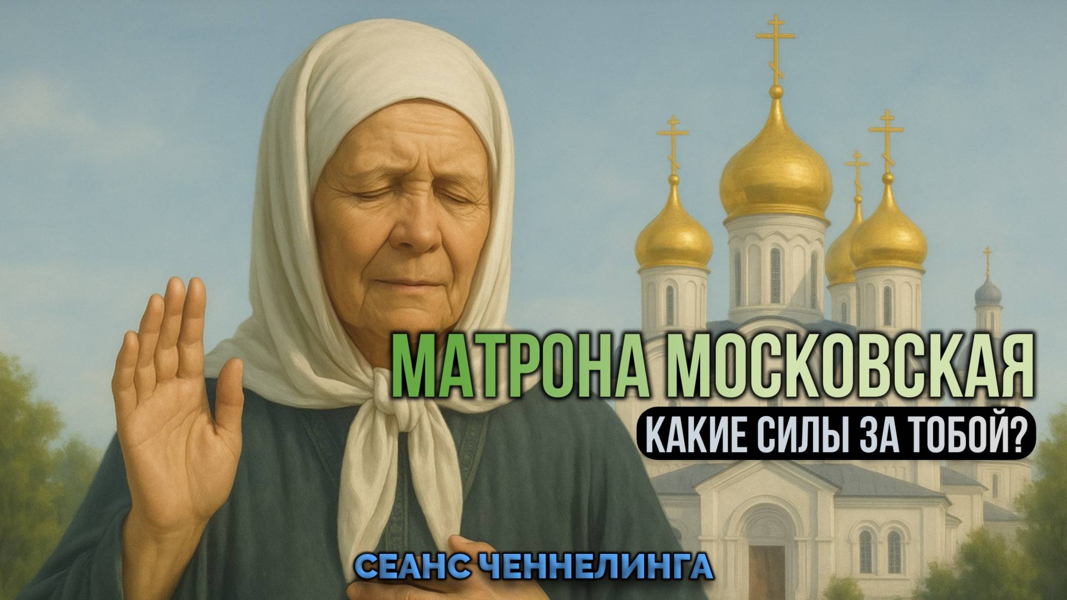 МАТРОНА МОСКОВСКАЯ. КАКИЕ СИЛЫ ЗА ТОБОЙ