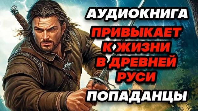 Аудиокнига ПОПАДАНЦЫ: ПРИВЫКАЕТ К ЖИЗНИ В ДРЕВНЕЙ РУСИ