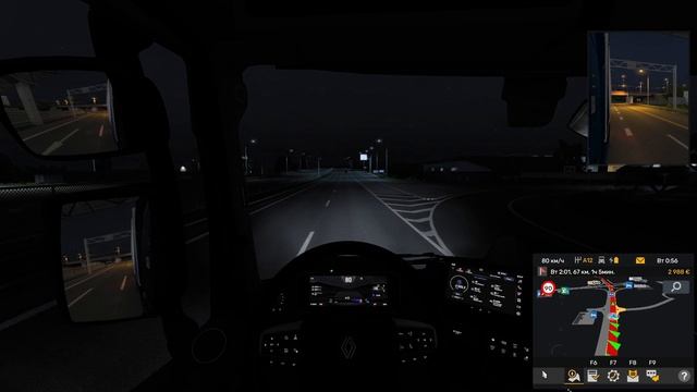 ETS2 Везем виноград на электрофуре.