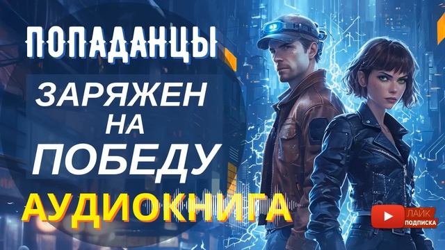 АУДИОКНИГА ПОЛНОСТЬЮ ⚡️ ЗАРЯЖЕН НА ПОБЕДУ: Охота на магическую энергию / #Попаданцы боевое фентэзи