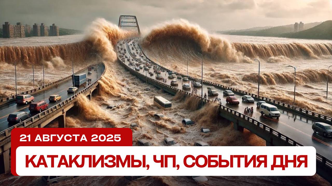 Катаклизмы сегодня 21.08.2025: Сочи затопило, Индонезию трясёт, Азия и Европа под водой!