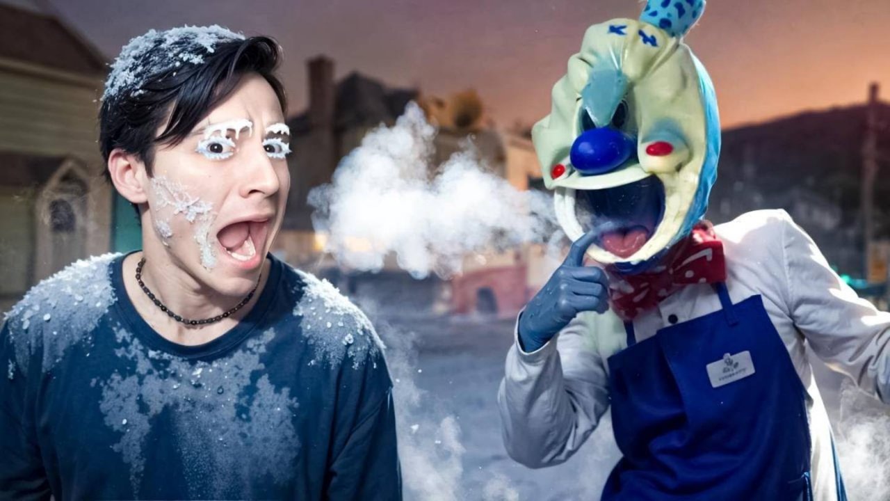 СБЕЖАЛ ОТ ЗЛОГО МОРОЖЕНЩИКА!🥶 НЕ ЕШЬ ЕГО МОРОЖЕНОЕ😨 Ice Scream 1 Scary Game