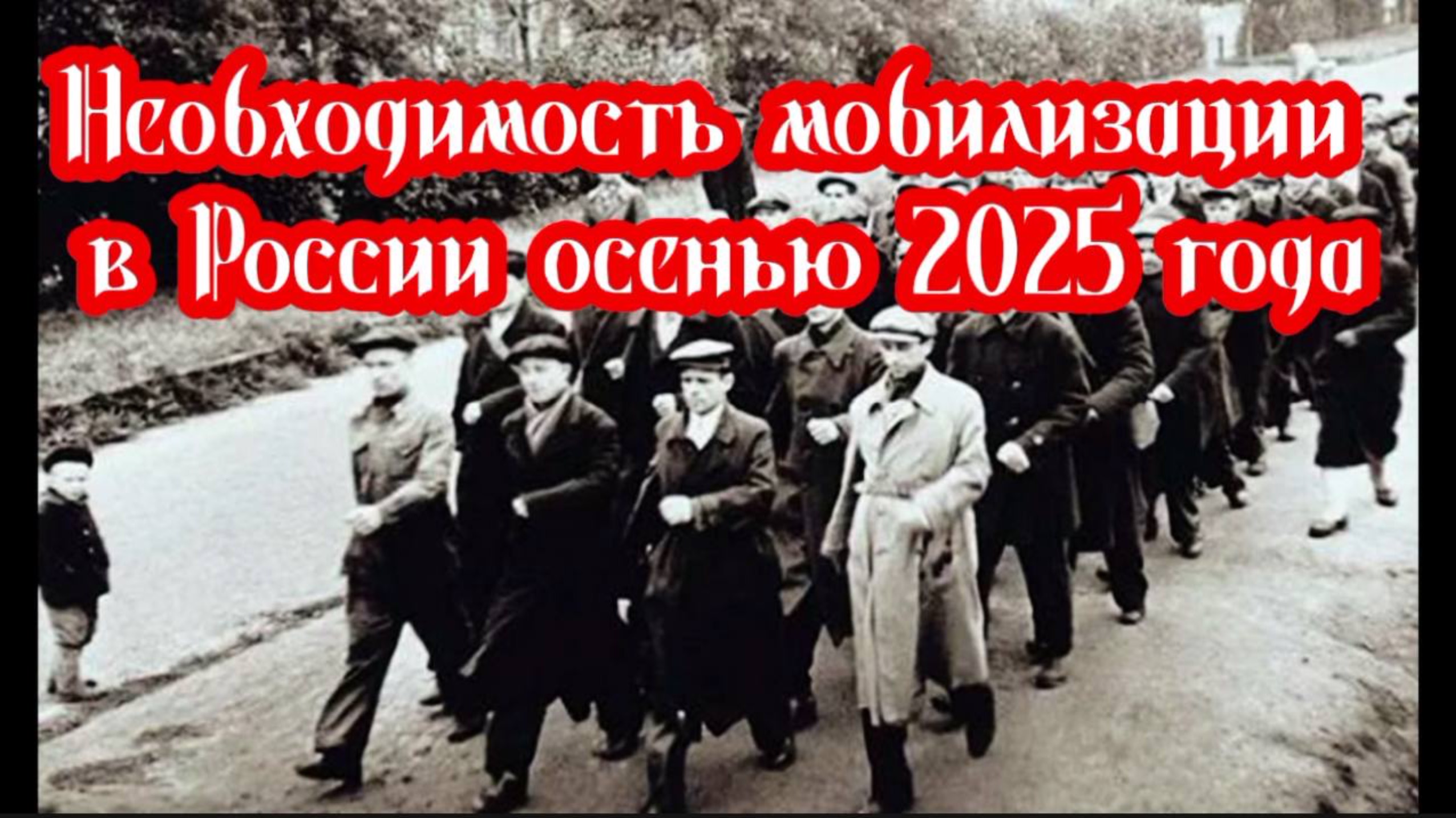 Необходимость мобилизации в России осенью 2025 года. Мнение Шамана Раху