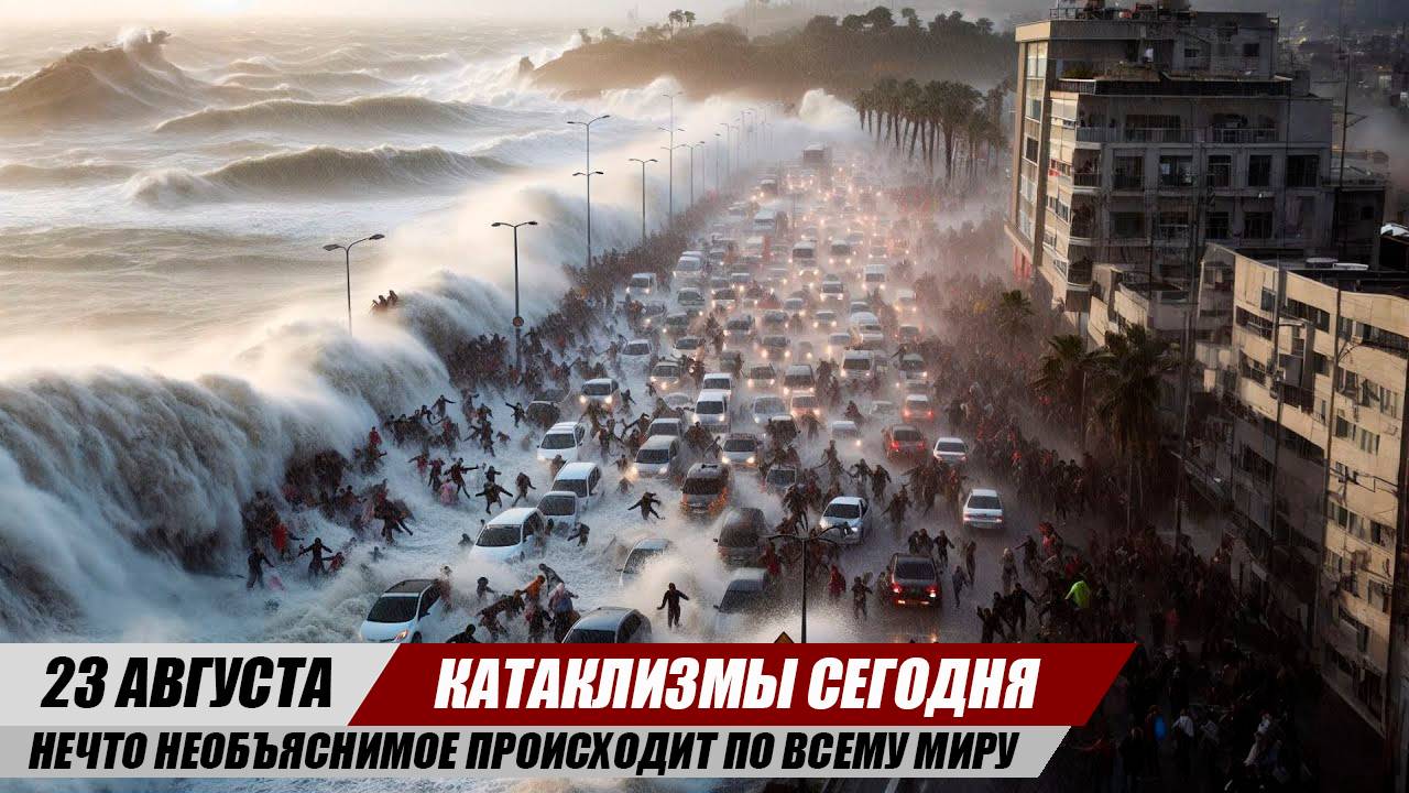 Новости Сегодня 23.08.2025 - ЧП, Катаклизмы, События Дня: Япония Шторм США Ураган Австралия Потоп