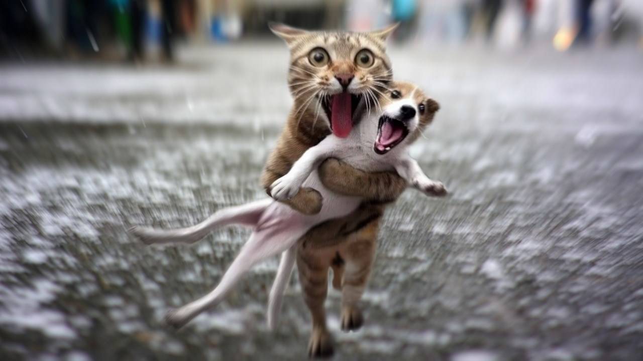ПРИКОЛЫ С ЖИВОТНЫМИ ДО СЛЕЗ #155 Смешные КОТЫ И СОБАКИ Приколы