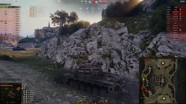 [Fermani wot] Мастер своего дела на T110E5! Остался против самых мощных пт сау и показал кто босс