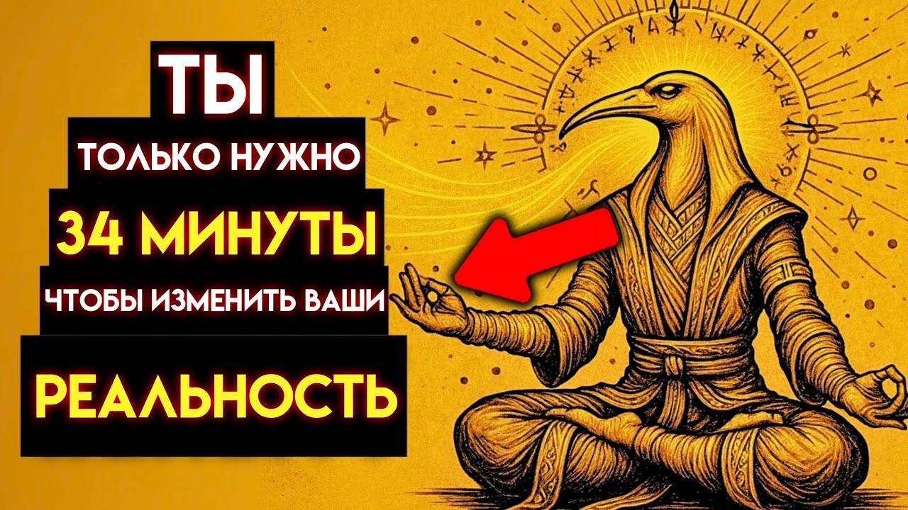 Вы найдёте ЭТО ВИДЕО ТОЛЬКО КОГДА ОНО ВАМ ПОНАДОБИТСЯ! (Мудрость Тота ПРЕОБРАЗИТ вашу РЕАЛЬНОСТЬ!)