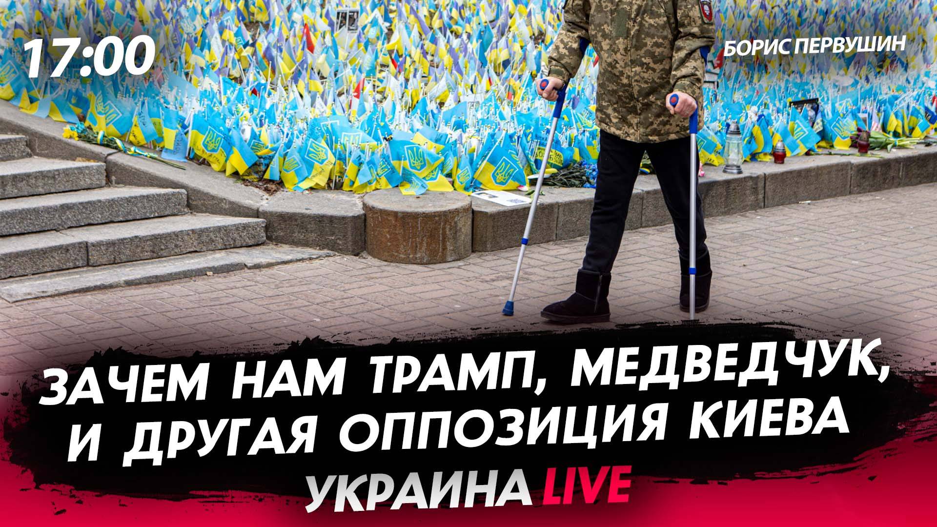 Зачем нам Трамп, Медведчук и другая оппозиция Киева [Борис Первушин. СТРИМ]