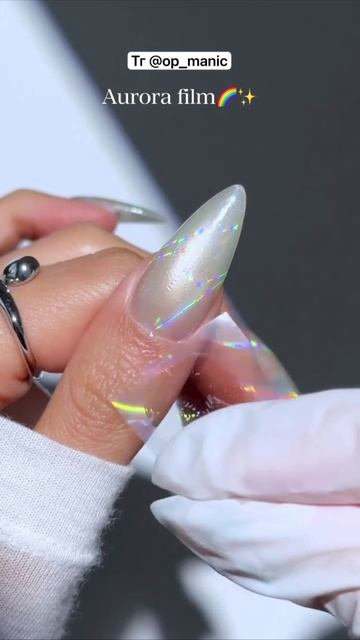 Очень красивый ✨ нежный дизайн с голографией 💎💗