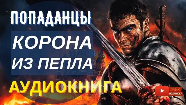 АУДИОКНИГА ПОЛНОСТЬЮ КОРОНА ИЗ ПЕПЛА: Рождённый умереть, восставший править / #Попаданцы #фэнтези