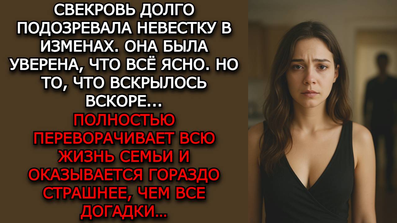 Измена жены. "ОПАСНАЯ СВЕКРОВЬ" - Аудио рассказы. Жизненные истории слушать / Истории из жизни
