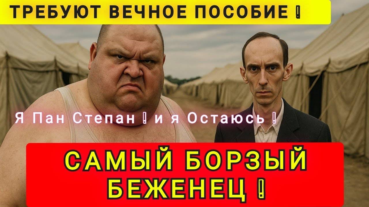 УКРАИНЦЫ ХОТЯТ ОСТАТЬСЯ В ЕВРОПЕ НАВСЕГДА ❗️ И ТРЕБУЮТ ВЕЧНОЕ ПОСОБИЕ ❗️