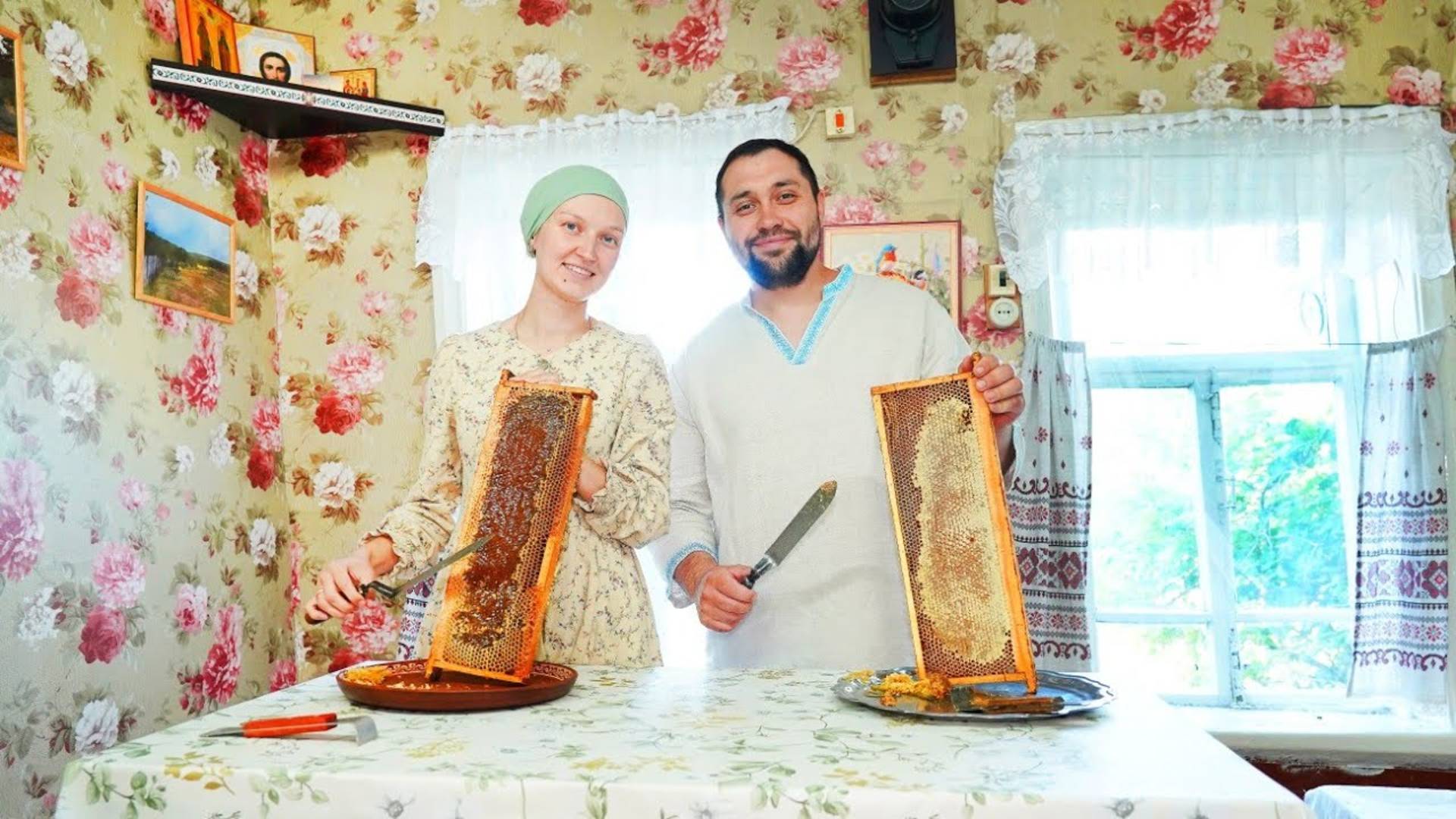 МОЛОДАЯ СЕМЬЯ НЕ УЕХАЛА В ГОРОД, А ОСТАЛАСЬ В ДЕРЕВНЕ _ ЖИВЁМ СВОИМ ХОЗЯЙСТВОМ И ЛЕСОМ _ ЕДЕМ К ДЕДУ
