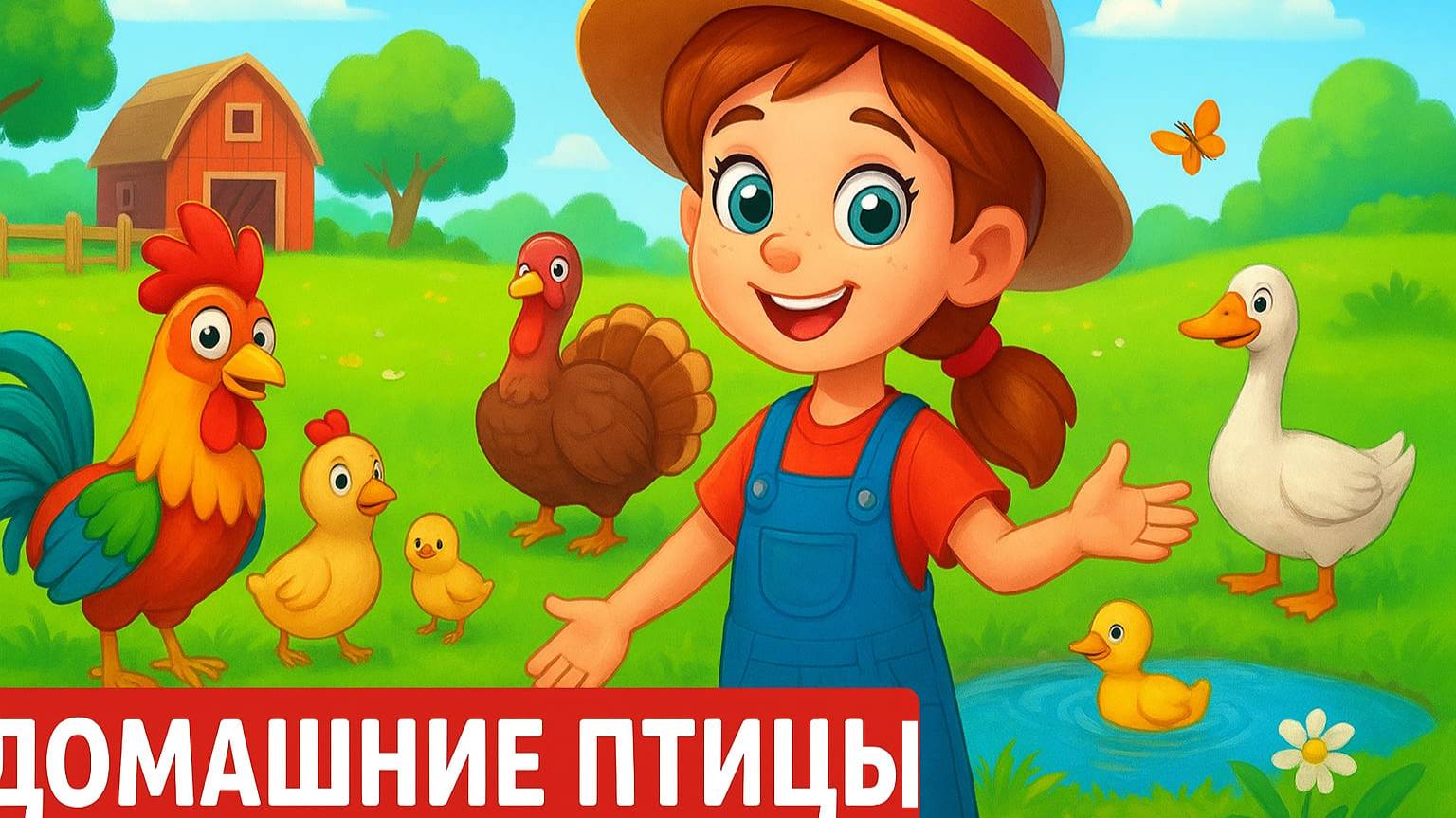 ДЕТСКИЙ ФЕРМЕРСКИЙ УРОК: ДОМАШНИЕ ПТИЦЫ