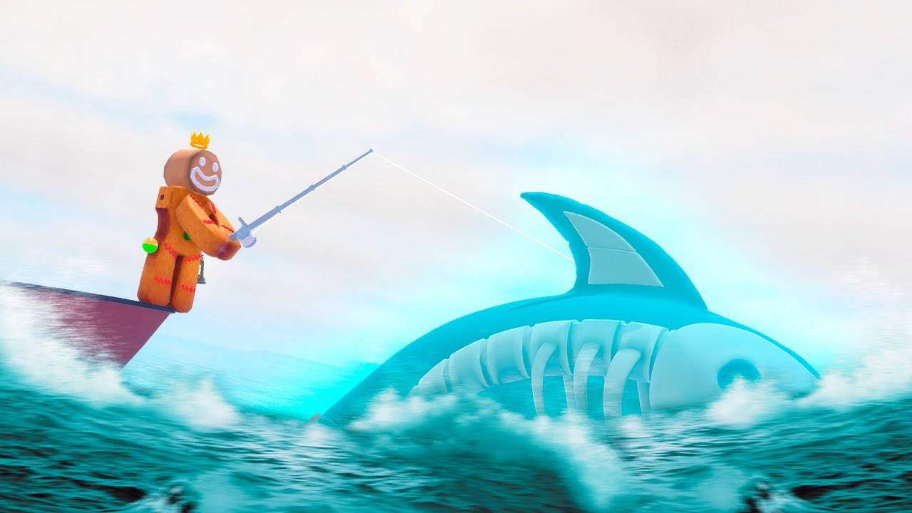 Фиш в Роблокс 🎣 ОХОТА НА ПРИЗРАЧНУЮ АКУЛУ В НОВОЙ РЫБАЛКЕ! ВЫЛОВИ ЭТО в Fish It Roblox!