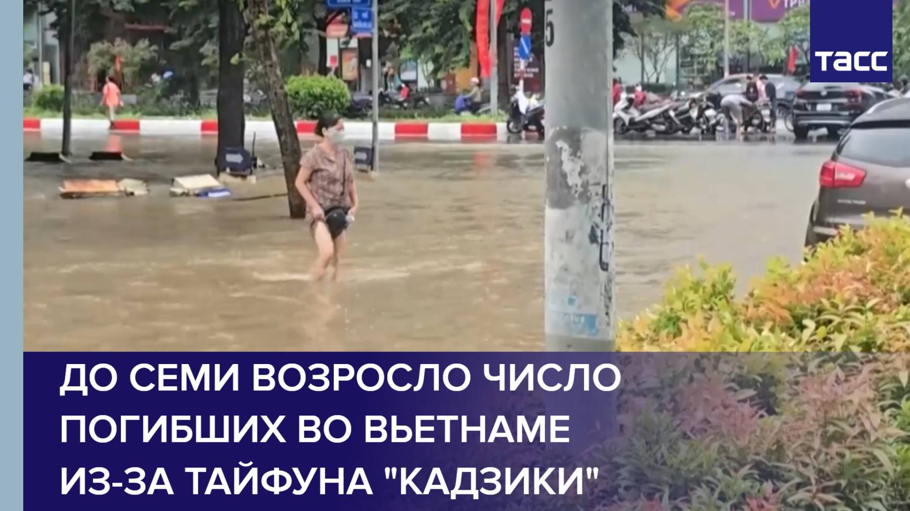 До семи возросло число погибших во Вьетнаме из-за тайфуна "Кадзики"