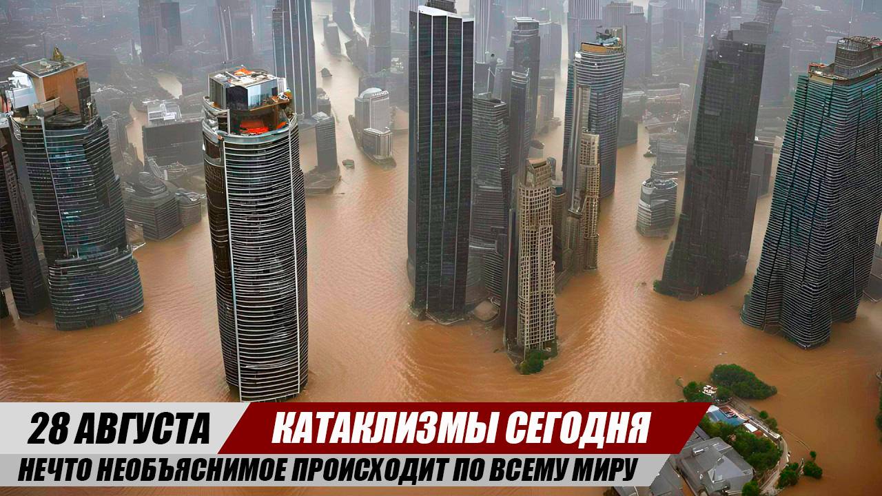 Новости Сегодня 28.08.25 ЧП, Катаклизмы, События Дня: Китай Ураган Япония Шторм Индия Наводнение