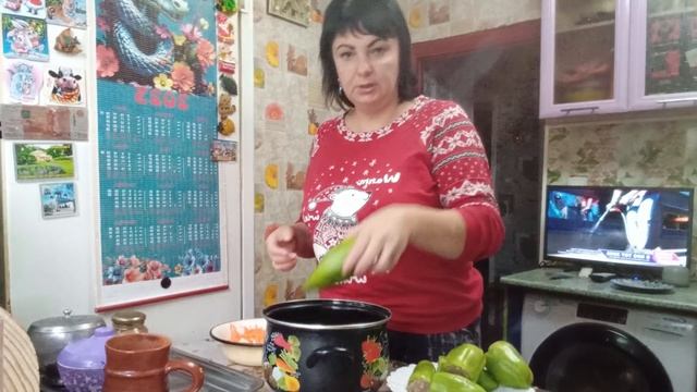 СЕЛЬСКАЯ ЖИЗНЬ ВИКТОРА И СВЕТЛАНЫ, ФАРШИРОВАННЫЕ ПЕРЦЫ