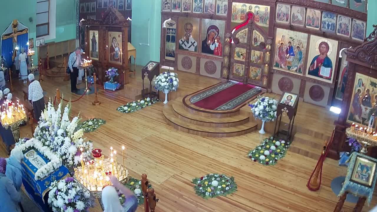 Трансляция 28.08.2025 08:00. Успение Пресвятой Богородицы