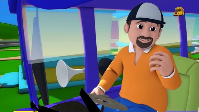 Wheels On The Bus | Nursery Rhymes | Songs For Children