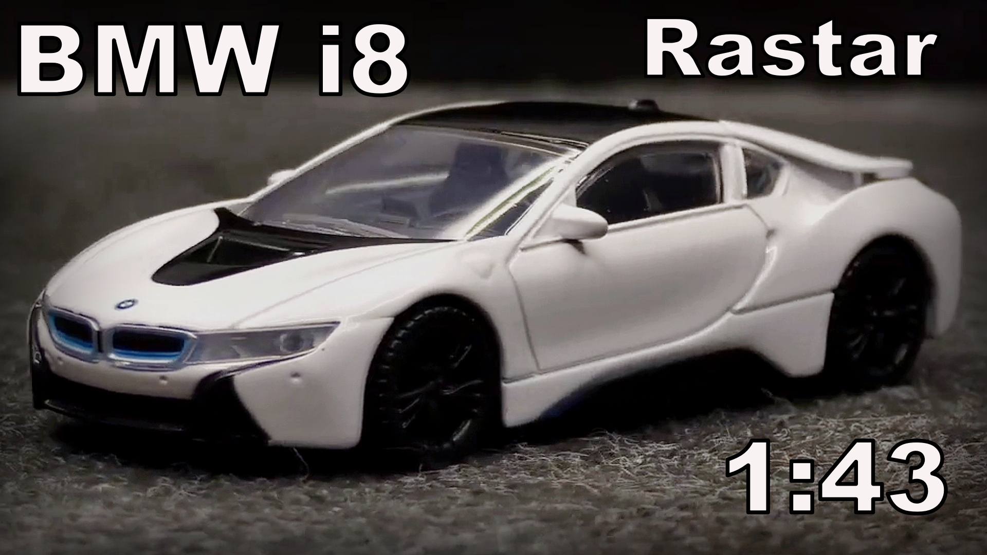 BMW i8 / Масштаб 1:43 / Rastar / Масштабная модель автомобиля