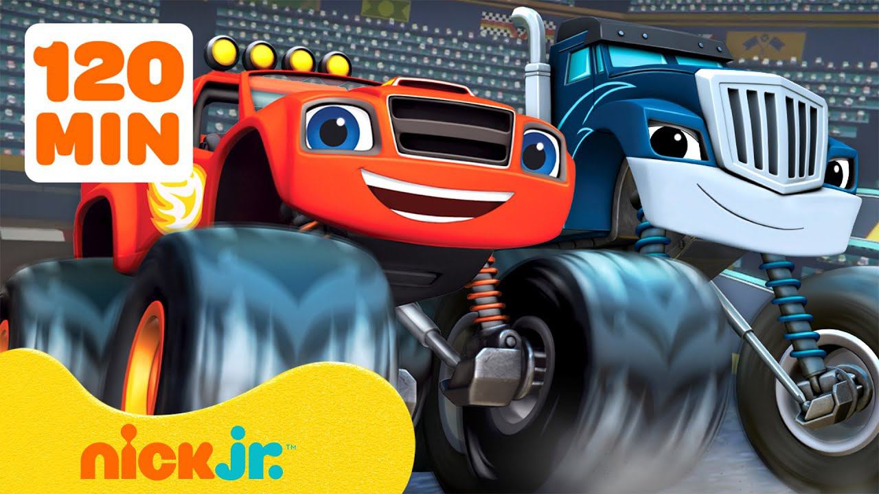Вспыш и чудо-машинки | 120 МИНУТ ГОНОК с чудо-машинкой Вспыш! | Nick Jr. Cyrillic