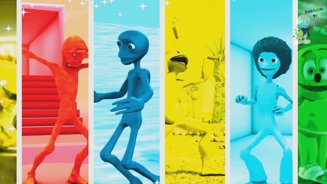 Цветной танцевальный Челлендж DAME TU COSITA vs Плохой Санта - Me Kemaste vs Мишка Гумми Бер2 минуты