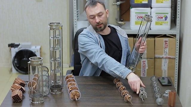 Тарельчатые колонны ХД-3d и ХД-2d - небольшой обзор