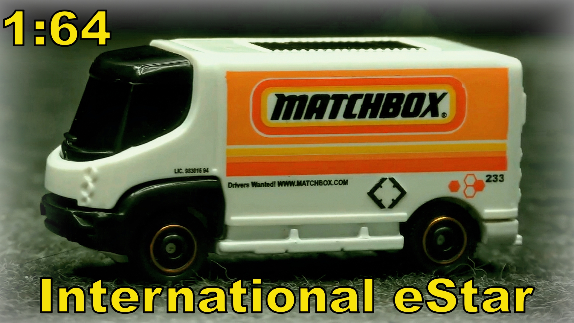 International eStar / Масштаб 1:64 / 2009 Matchbox EV & Hybrid / Модель автомобиля
