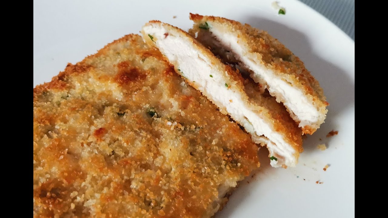 ФИЛЕ СОЧНОЕ ВНУТРИ И С ХРУСТЯЩЕЙ КОРОЧКОЙ! Рецепт куриного филе в панировке с петрушкой. Сочное филе