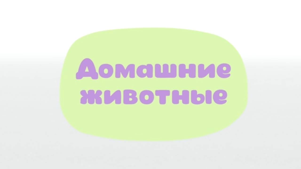 Малышарики. Умные песенки, Домашние животные