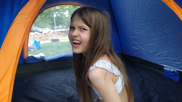 ХУДОЖЕСТВЕННАЯ ГИМНАСТИКА // ЧЕЛЛЕНДЖ В ПАЛАТКЕ