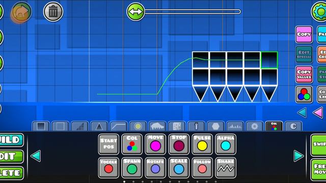 Tutorial Как сделать движущиеся блоки в Geometry Dash 2.2