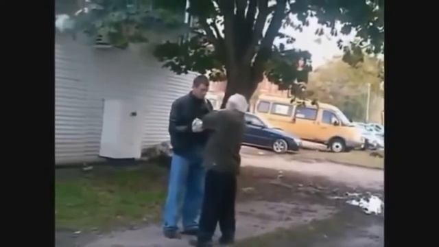 Уличные драки.Не связывайтесь с боксерами