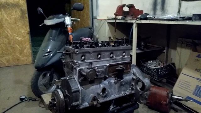 Момент затяжки ГБЦ,на двигателе Умз 417,421 и Змз402.