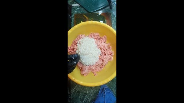 Мясные ёжики в духовке