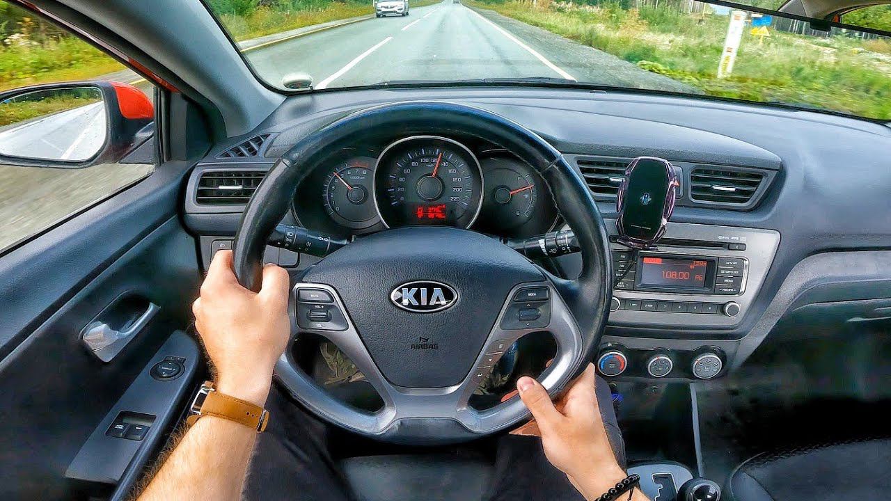 2015 KIA Rio (1.4 AT) - POV TEST-DRIVE