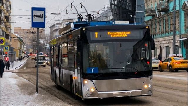 Троллейбус Т (Новогодний информатор)
