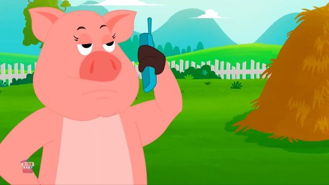 пять маленьких поросят | маленькая свинья песня и детские стишки