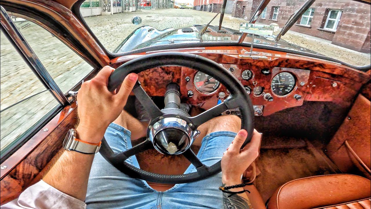 1953 Jaguar XK120 3.4 MT - ТЕСТ-ДРАЙВ ОТ ПЕРВОГО ЛИЦА