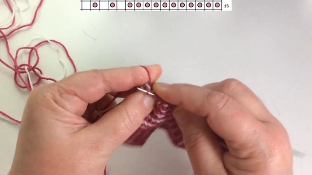 Квадраты с эффектом 3d очень просто. Мозаичное вязание спицами.