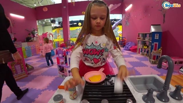 Игровая комната для девочек и Интерактивная детская площадка | Tiki Taki Cook