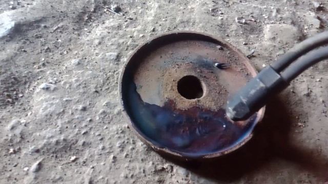 Масло и кислород - эксперимент