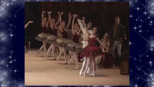 Н Цискаридзе и А Воронцова отрывки из Гран па балета Пахита, (28.01.10)