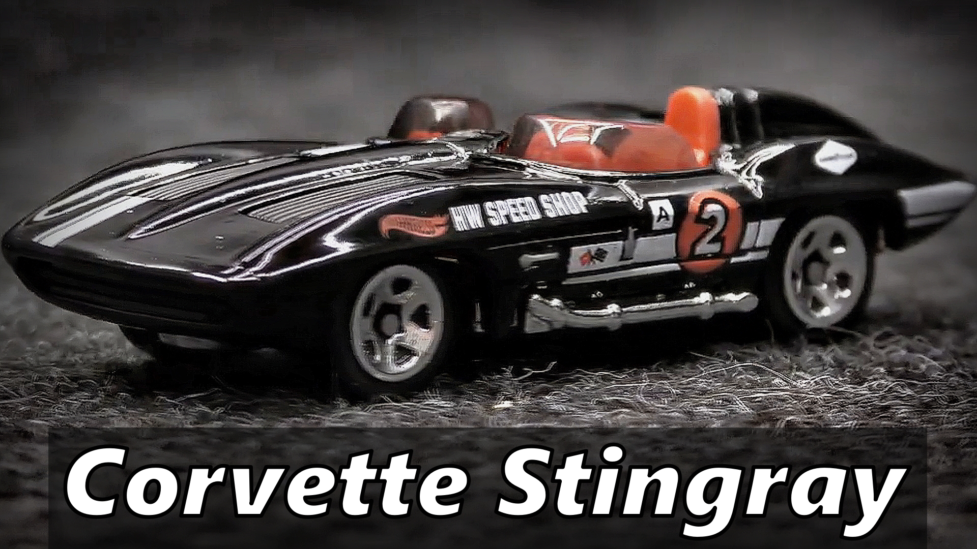 Corvette Stingray Модель машины Масштаб 1:64 Hot Wheels Мини-копия автомобиля