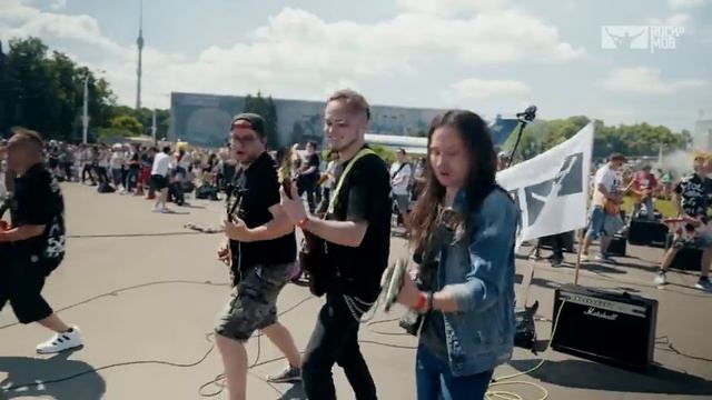 Gorky Park – Moscow Calling. Rocknmob Moscow, 450+ musicians