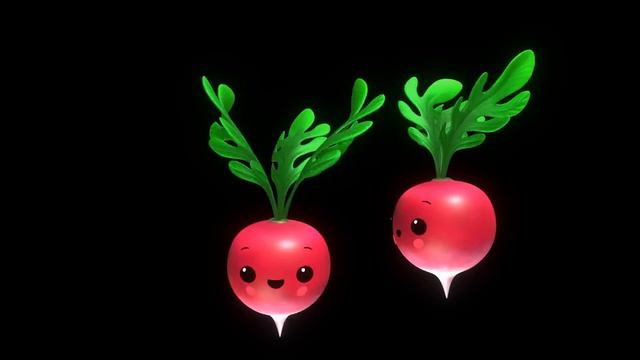 Hey Bear Sensory - Funky Veggies EXTENDED! - Fun Animation with Music! - Dance V
